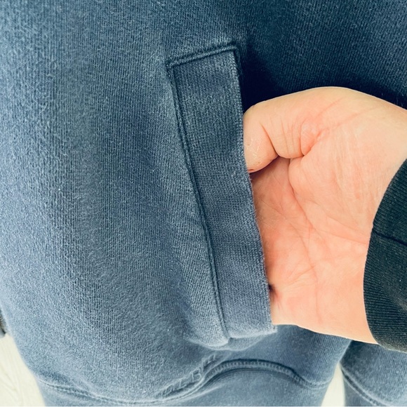 L.L.Bean Men’s Full Zipper Traditional Fit Sweatshirt Jacket Size XXL In Navy - Picture 6 of 8